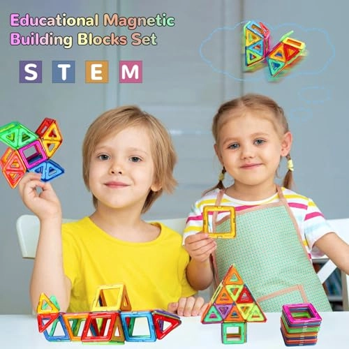 Magnetic Building Blocks - 38 pcs
