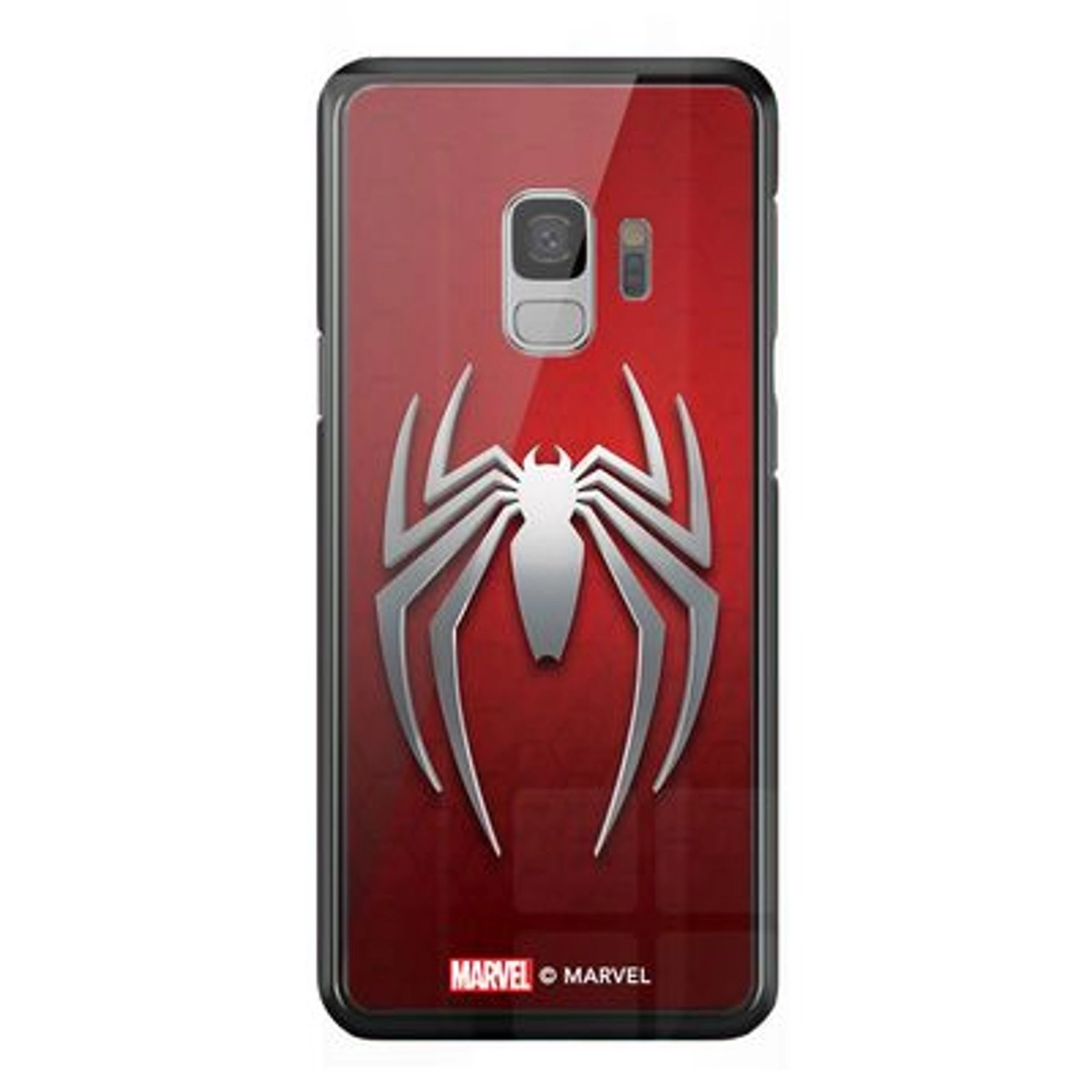 Spiderman Logo Cover Back Case for Galaxy S9