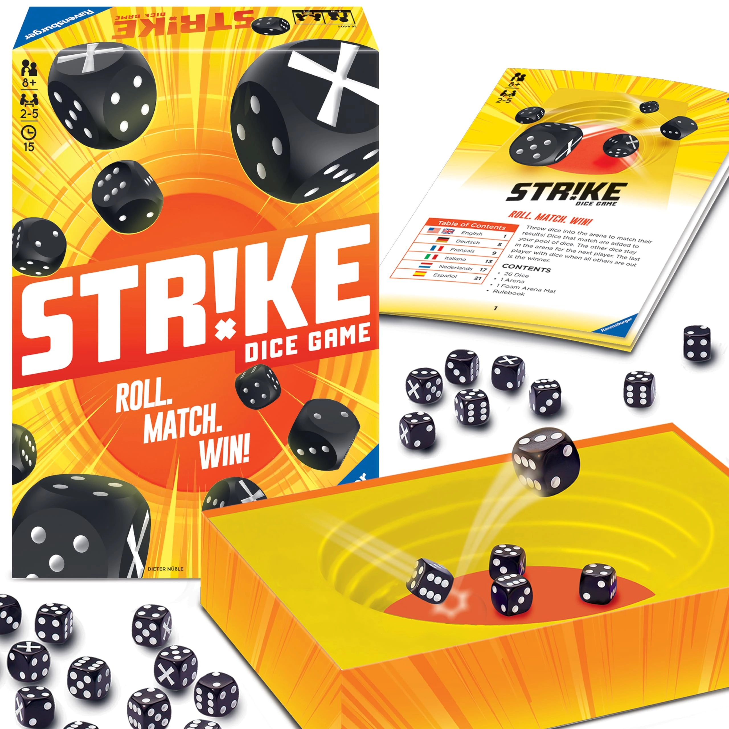 Ravensburger Strike - Multicolor 2-5 players