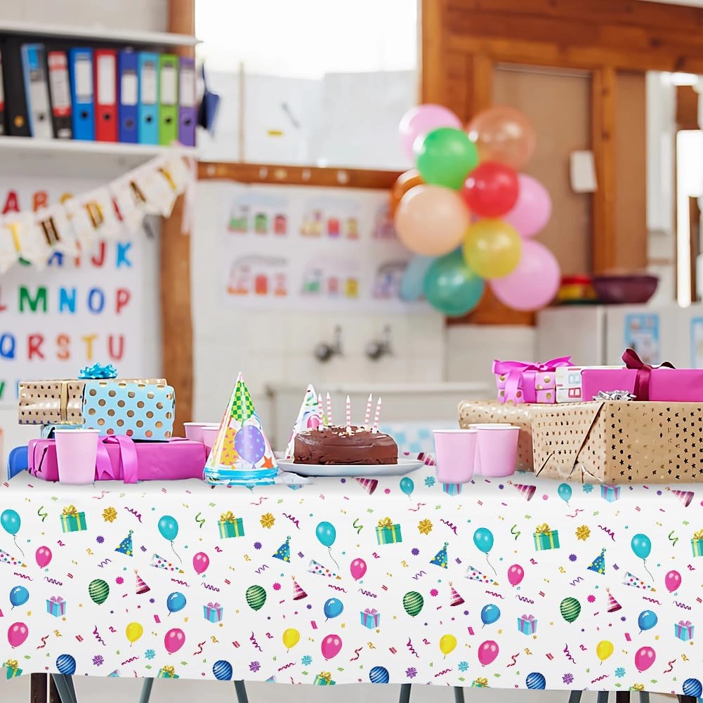 Starry Theme Party Tablecloth - 4 Pack Birthday