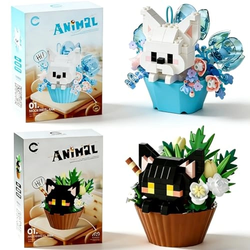 Cat Building Blocks - 2 pcs