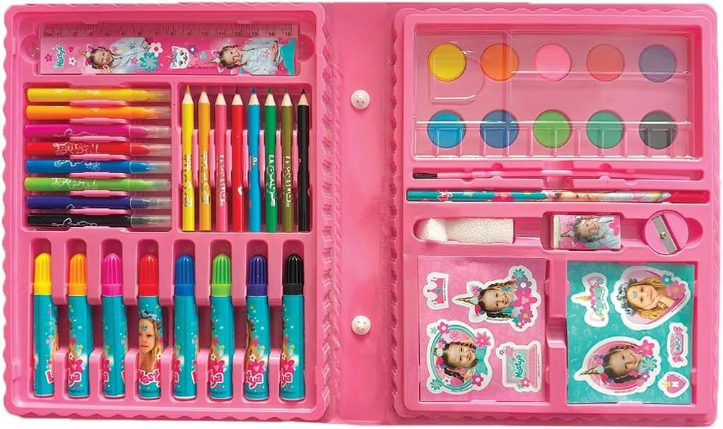 Art Set - colored pencils markers watercolors