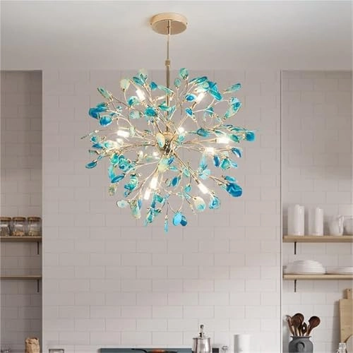 Chandelier - G4*12 Natural Colorful Agate