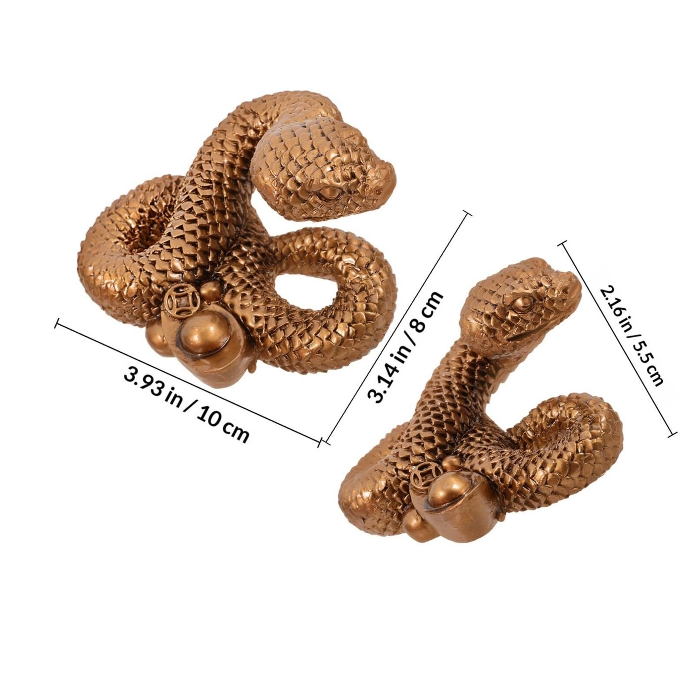 Snake Statue - Resin