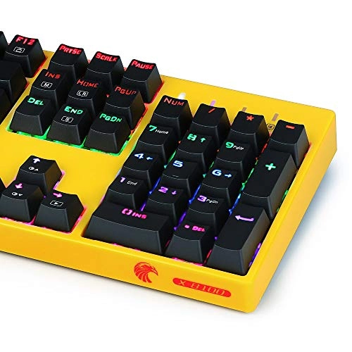 Led Backlit Water-Proof Mechanical Gaming Keyboard - Wired