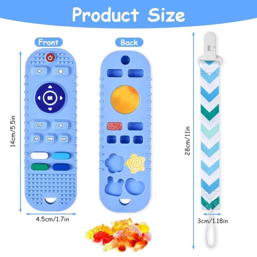 Silicone Remote Control Teether