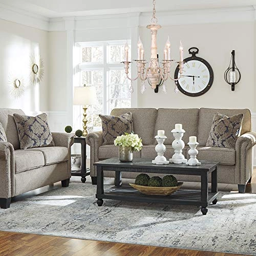 French Country Candle Style Chandelier - 59 inches