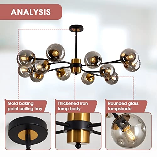 Sputnik Chandelier - Dimmable