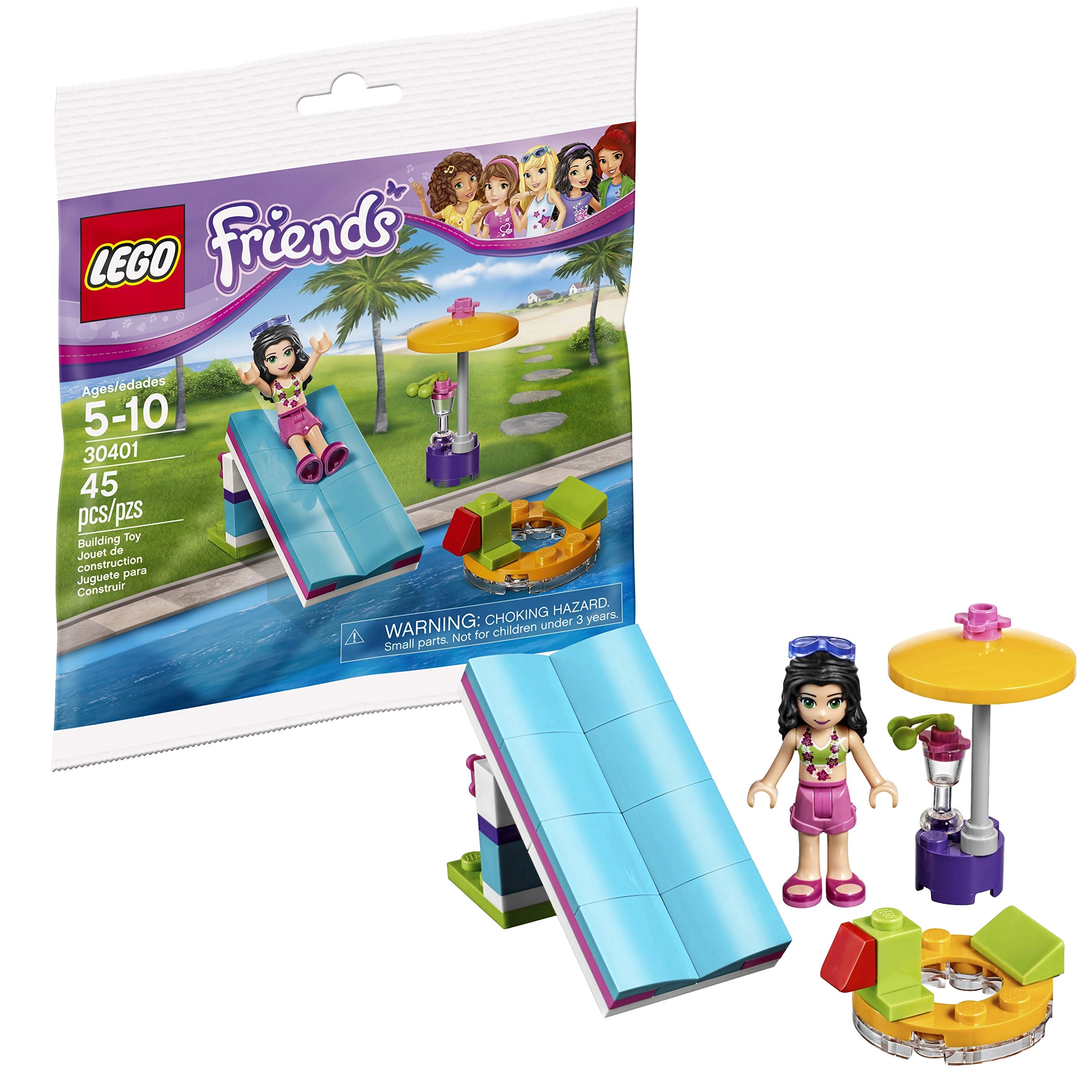 LEGO Friends Pool Foam Slide (30401) - space