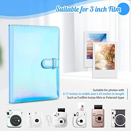 Instax Mini 128 Pockets Faux Leather Photo Album