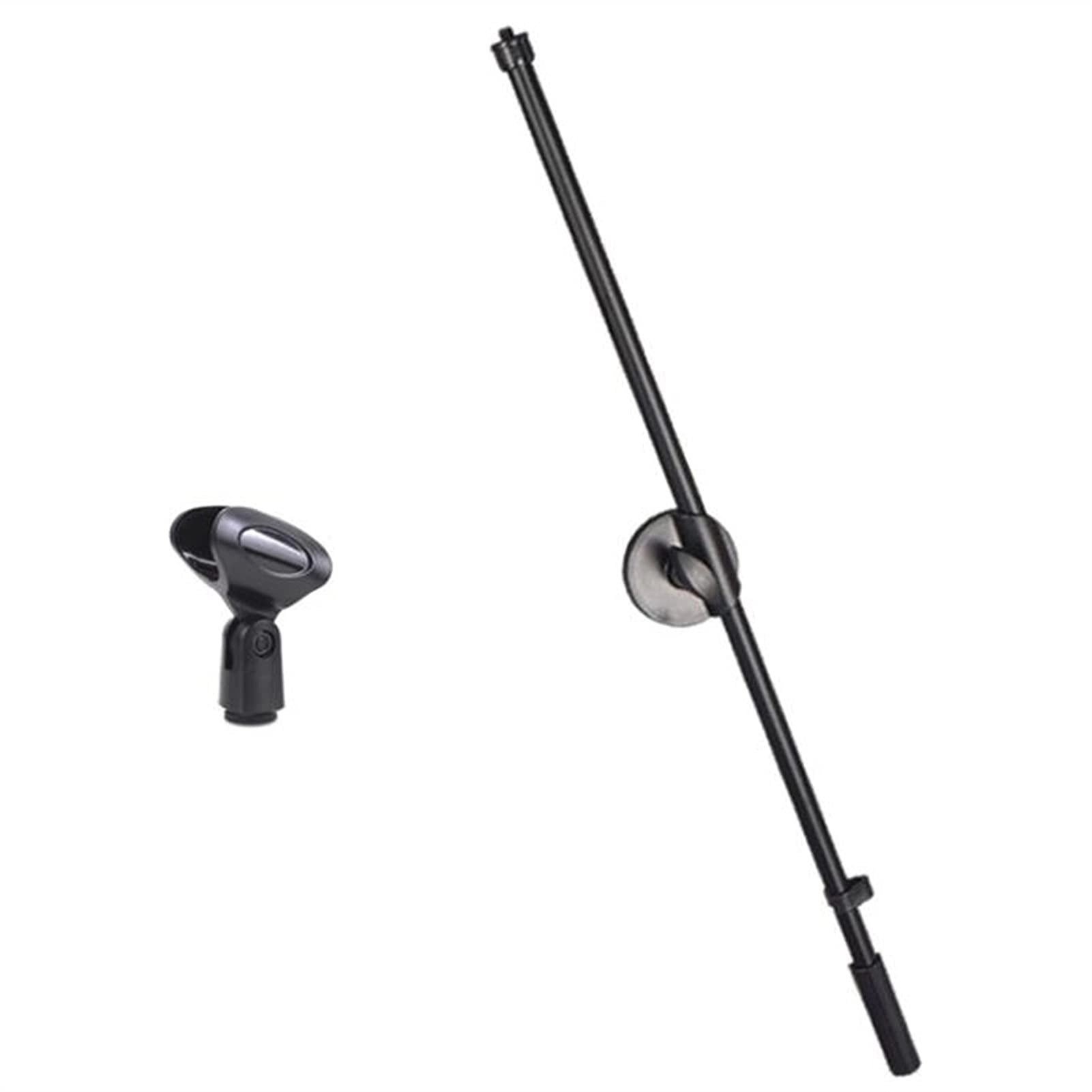 Microphone Stand - 65-130cm Black Round base