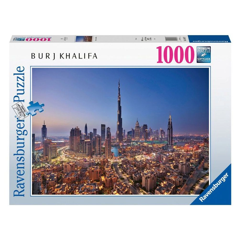 Ravensburger Downtown Dubai Puzzle (EM-16467-7) - 1000 pcs