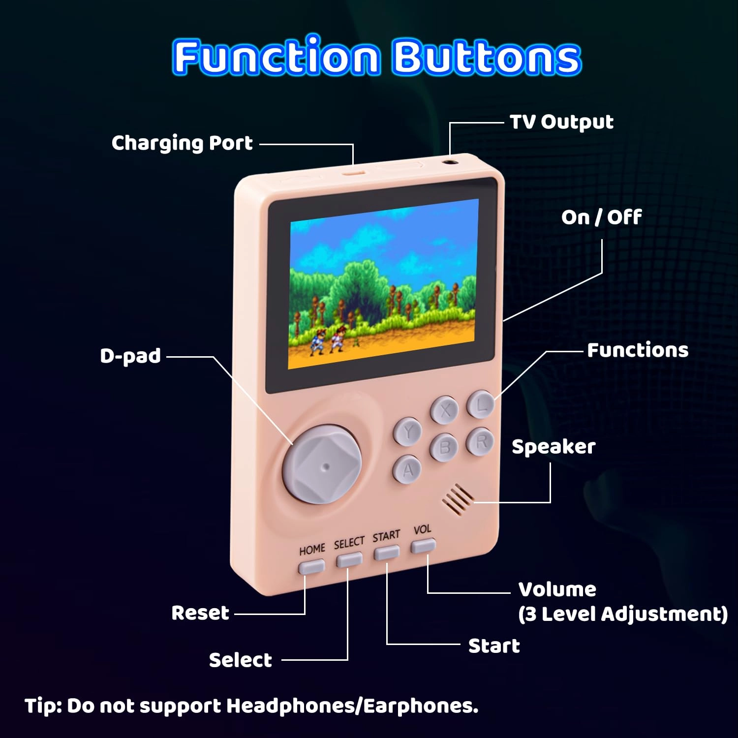 Handheld Video Game Console