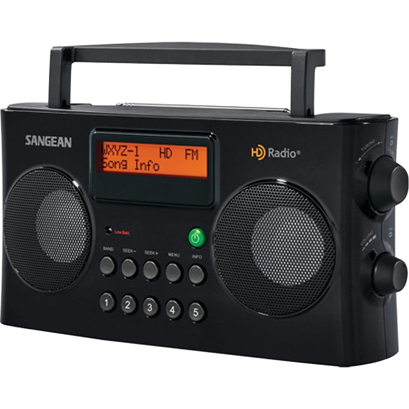 Sangean HDR-16 - HD Radio FM-Stereo AM Portable