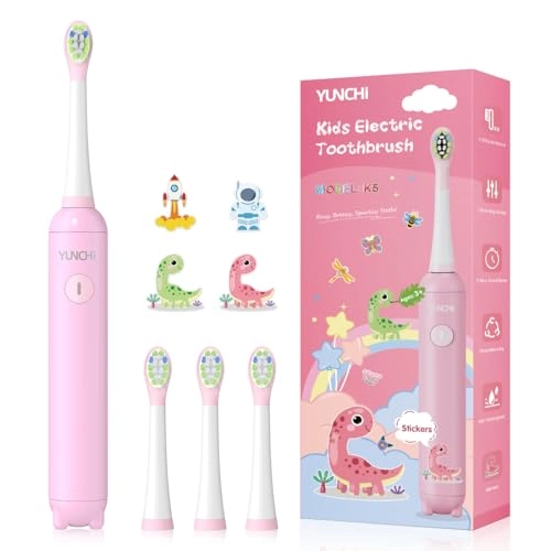 Children's Electric Toothbrush - 2 Minute Timer IPX7 Waterproof
