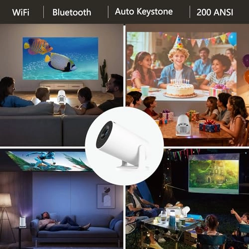 Mini Android Projector 200 ANSI lumens 1280 x 720