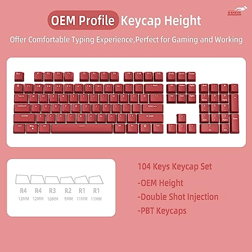 104 Key Keycap Set - US Layout