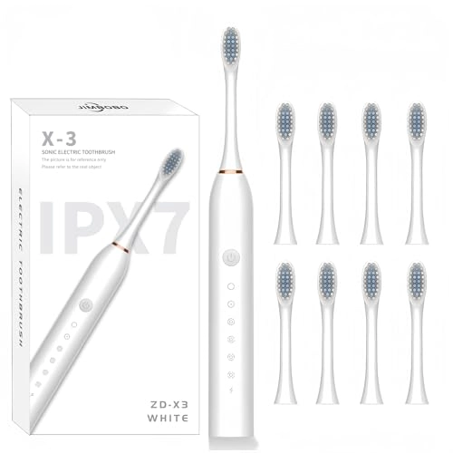 X-3 - 8 Brush Heads 6 Modes USB Rechargeable