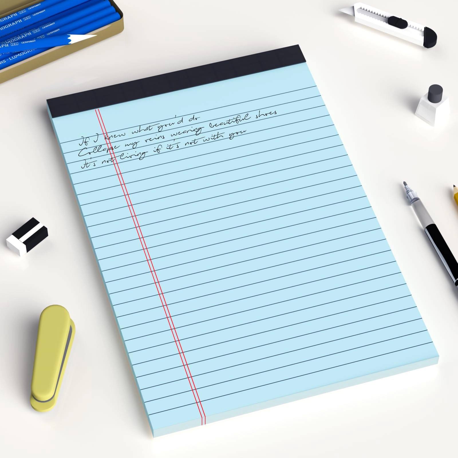 Small Note Pad 5x8 - Lined 30 Sheets
