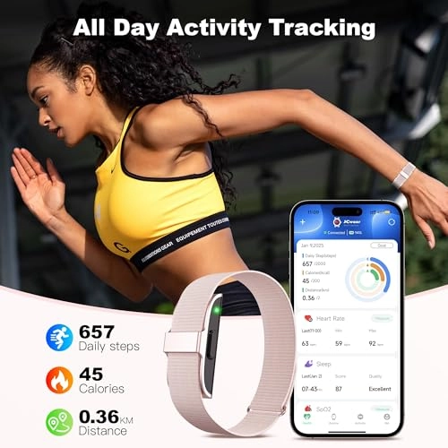 Sleep & Fitness Tracker Wristband