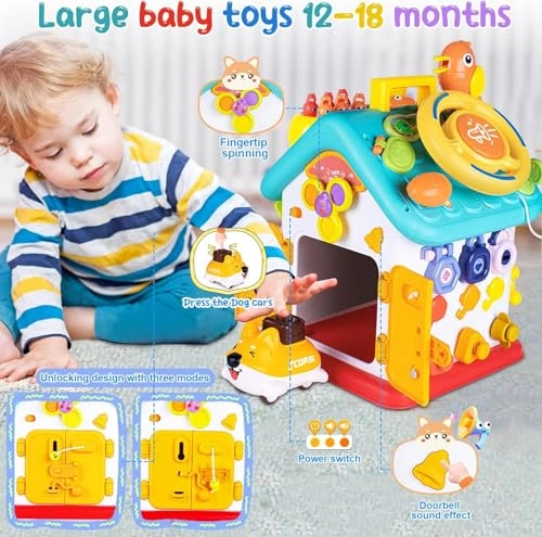 Montessori Busy Board - 1-3 years