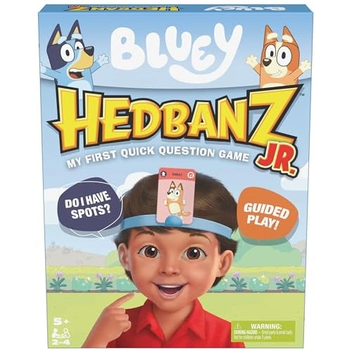 SPIN MASTER GAMES Bluey Hedbanz Jr - Card Game