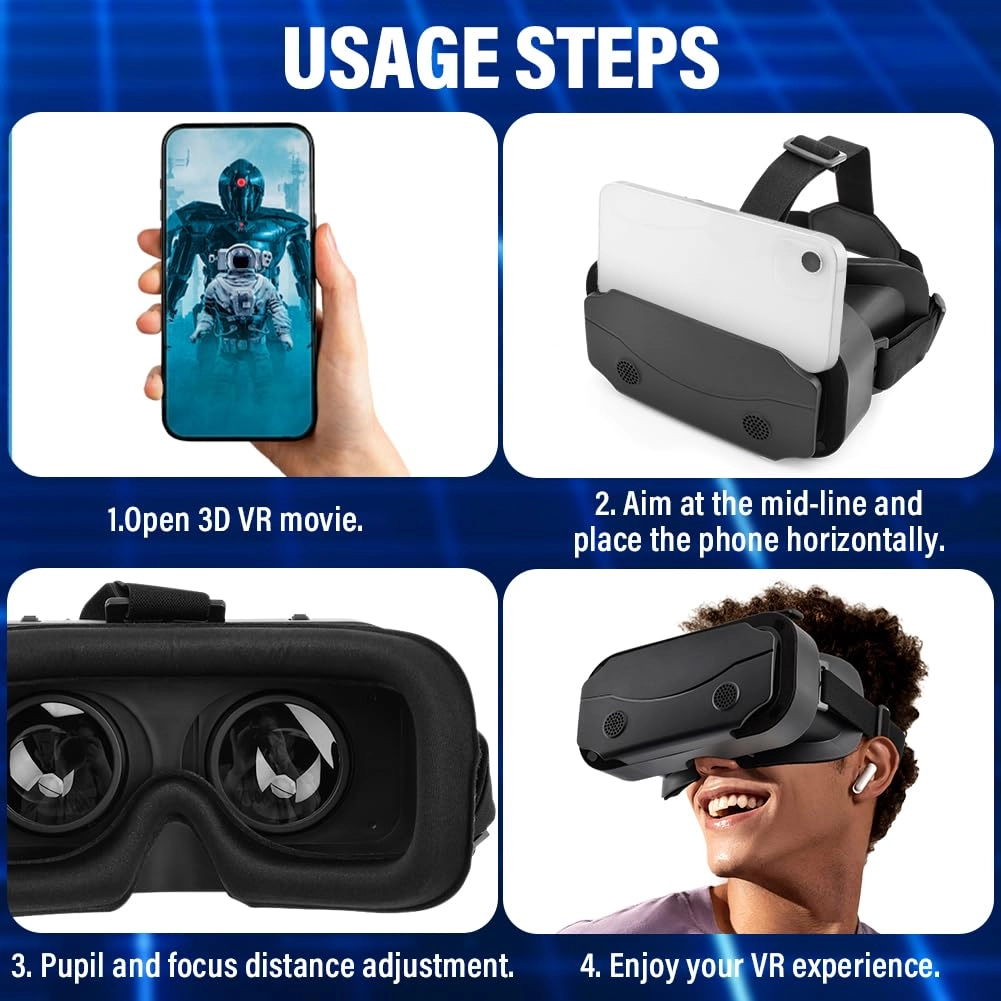 VR Headset - 1920 x 1080 per eye