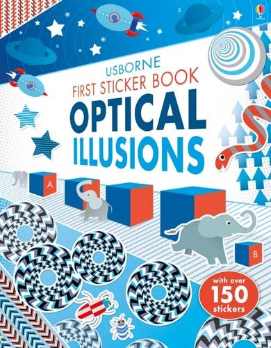 Usborne Optical Illusions Sticker Book