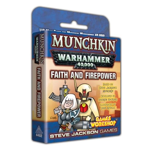 Munchkin Warhammer 40,000: Faith and Firepower - Card Game (Expansion)