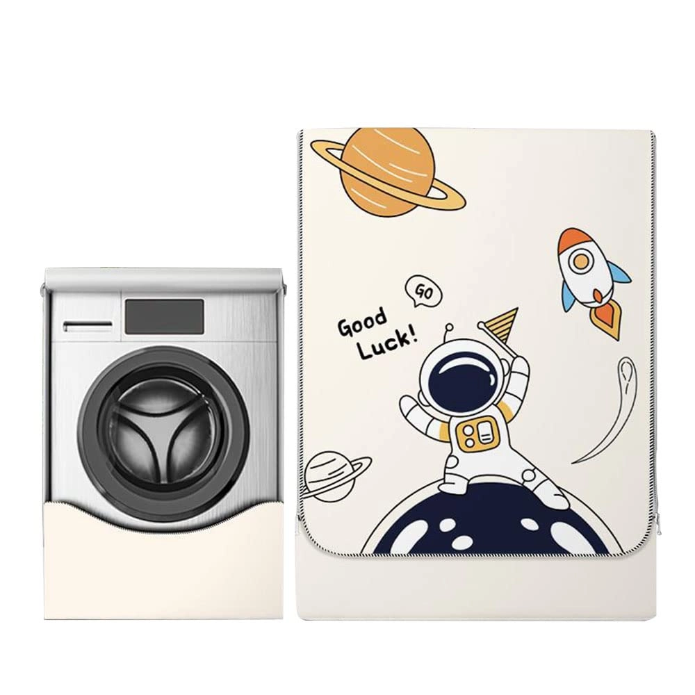 Washing Machine Cover - Waterproof Front Loading Zipper