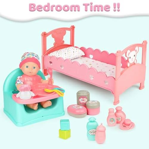 Baby Doll Set - 33 cm 31-piece Ages 3+