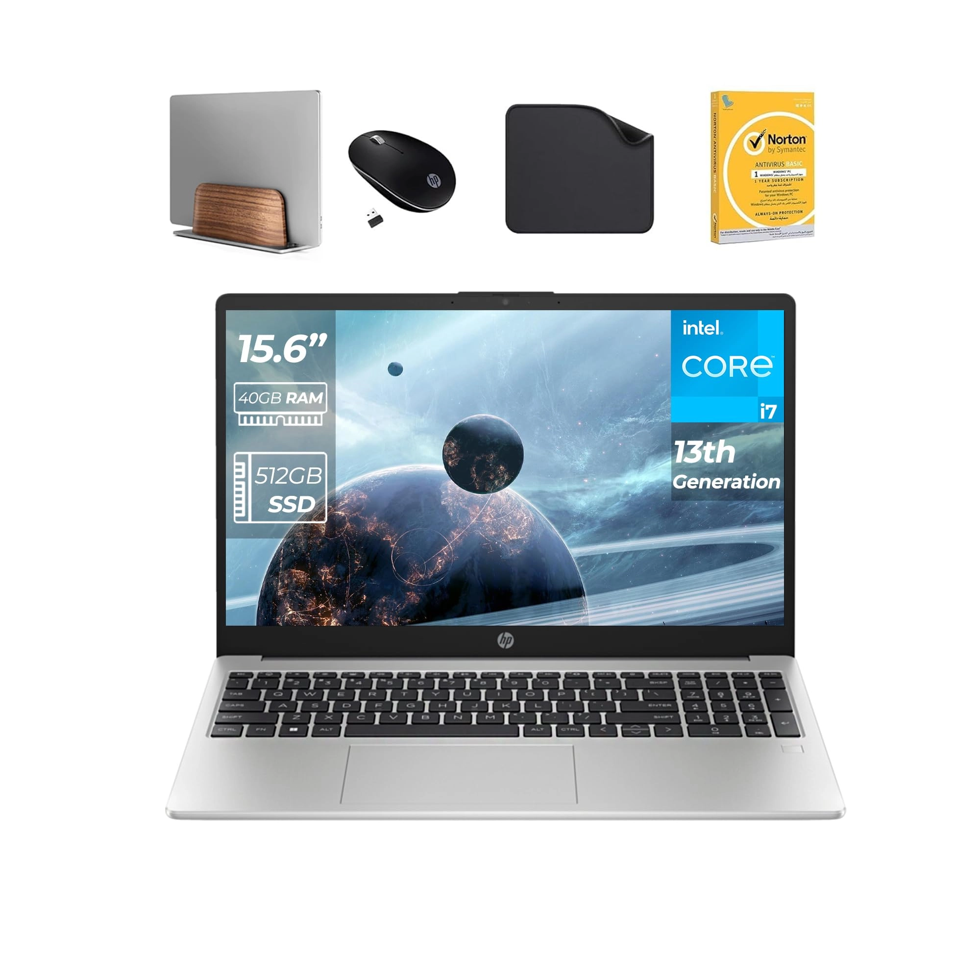 HP 250 G10 - 15.6'' i7-1355U 40GB DDR5 512GB SSD