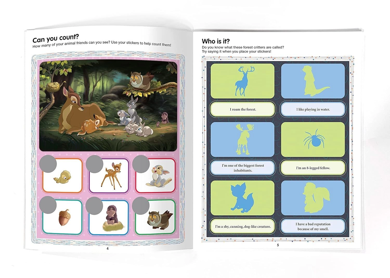 Disney Animal Classics Sticker Book Treasury 350 pcs