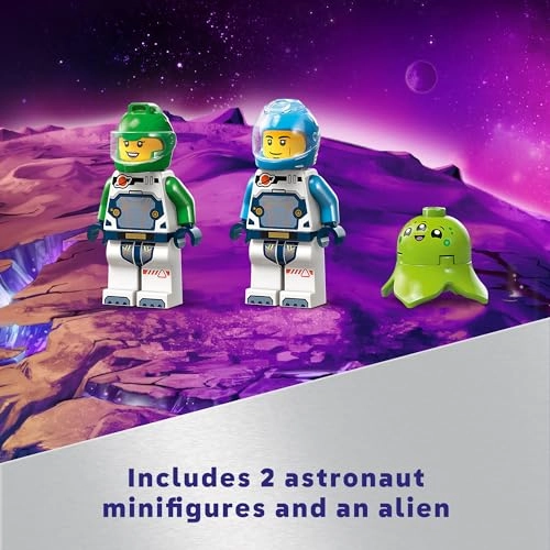 City Spaceship and Asteroid Discovery (60429) - 4+ 2 Astronaut Minifigures & Alien