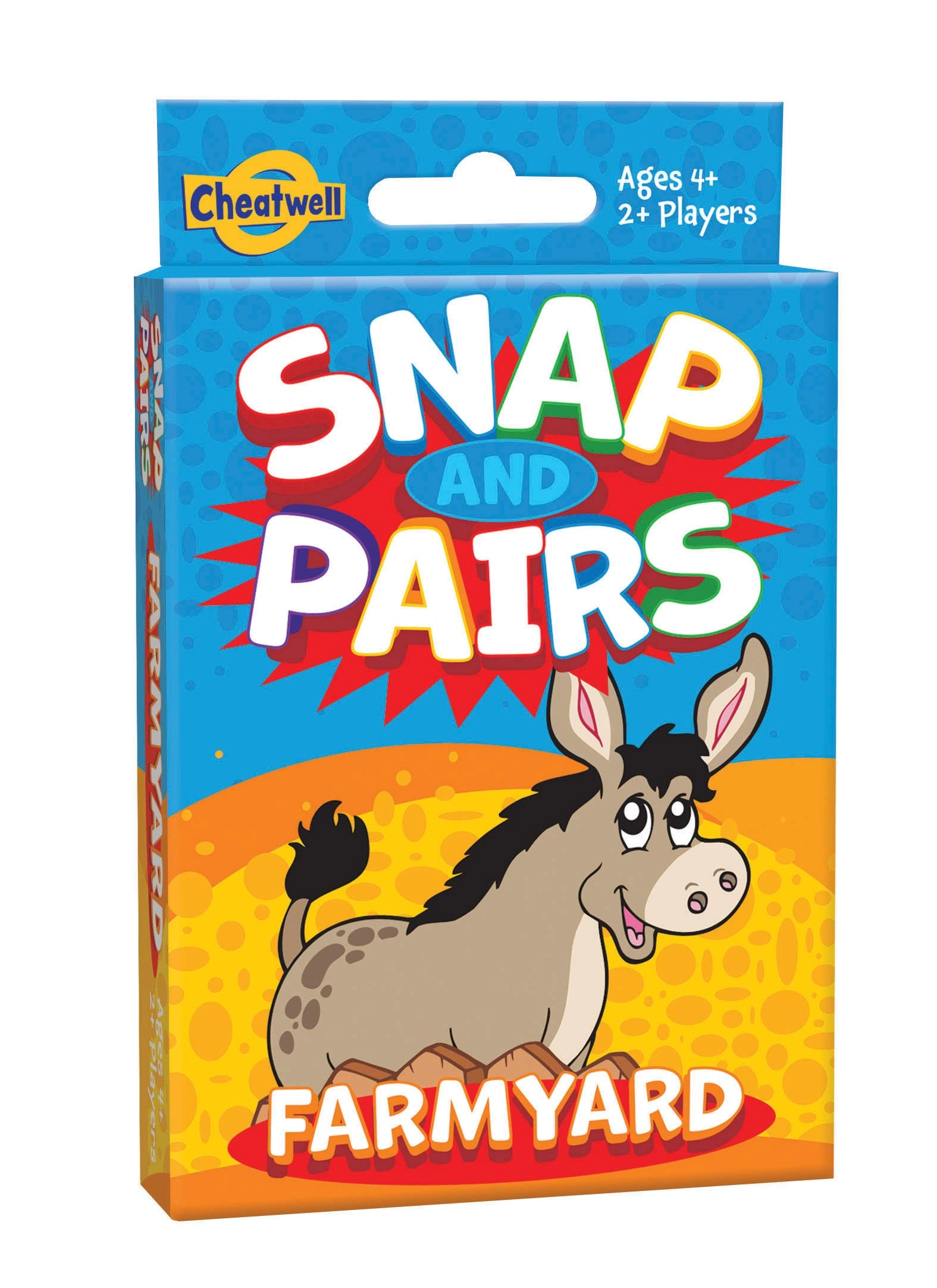 Cheatwell Games Snap + Pairs - Farmyard Card Game