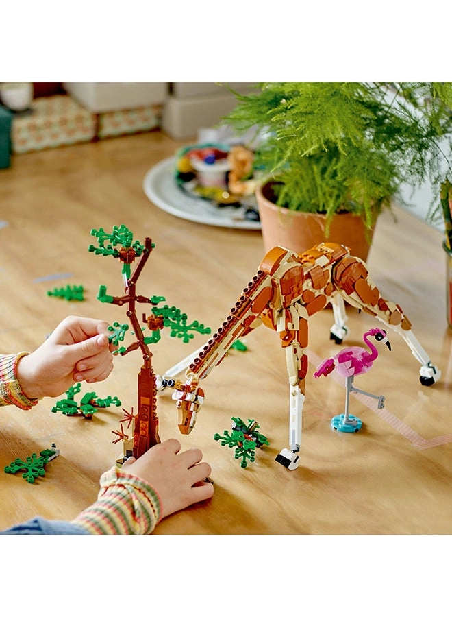 Wild Safari Animals (31150) - 3in1 Giraffe Gazelle Lion