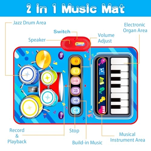 Musical Mat Musical Toy - 1-2 years