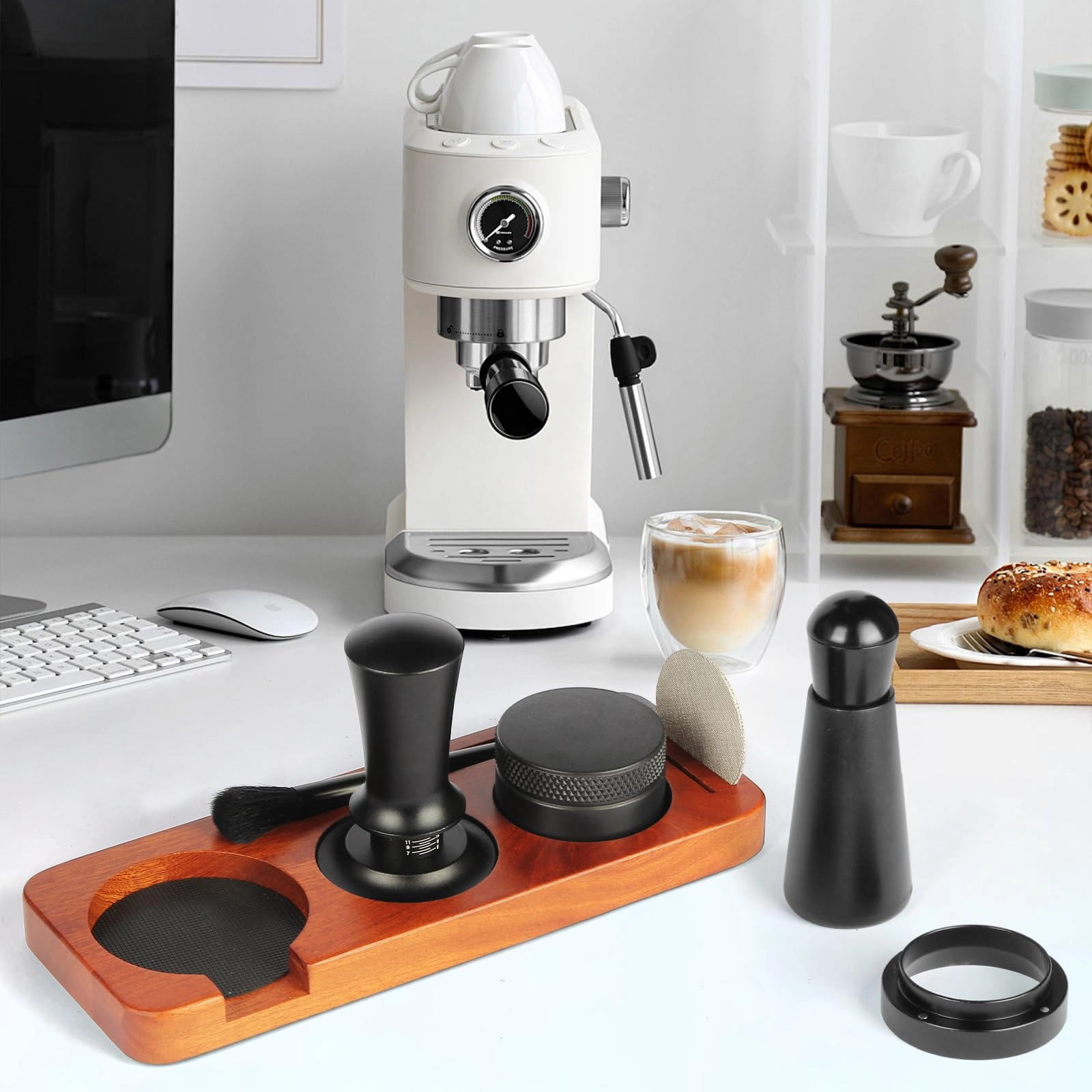 Espresso Tamper Kit - 7 PCS 51mm