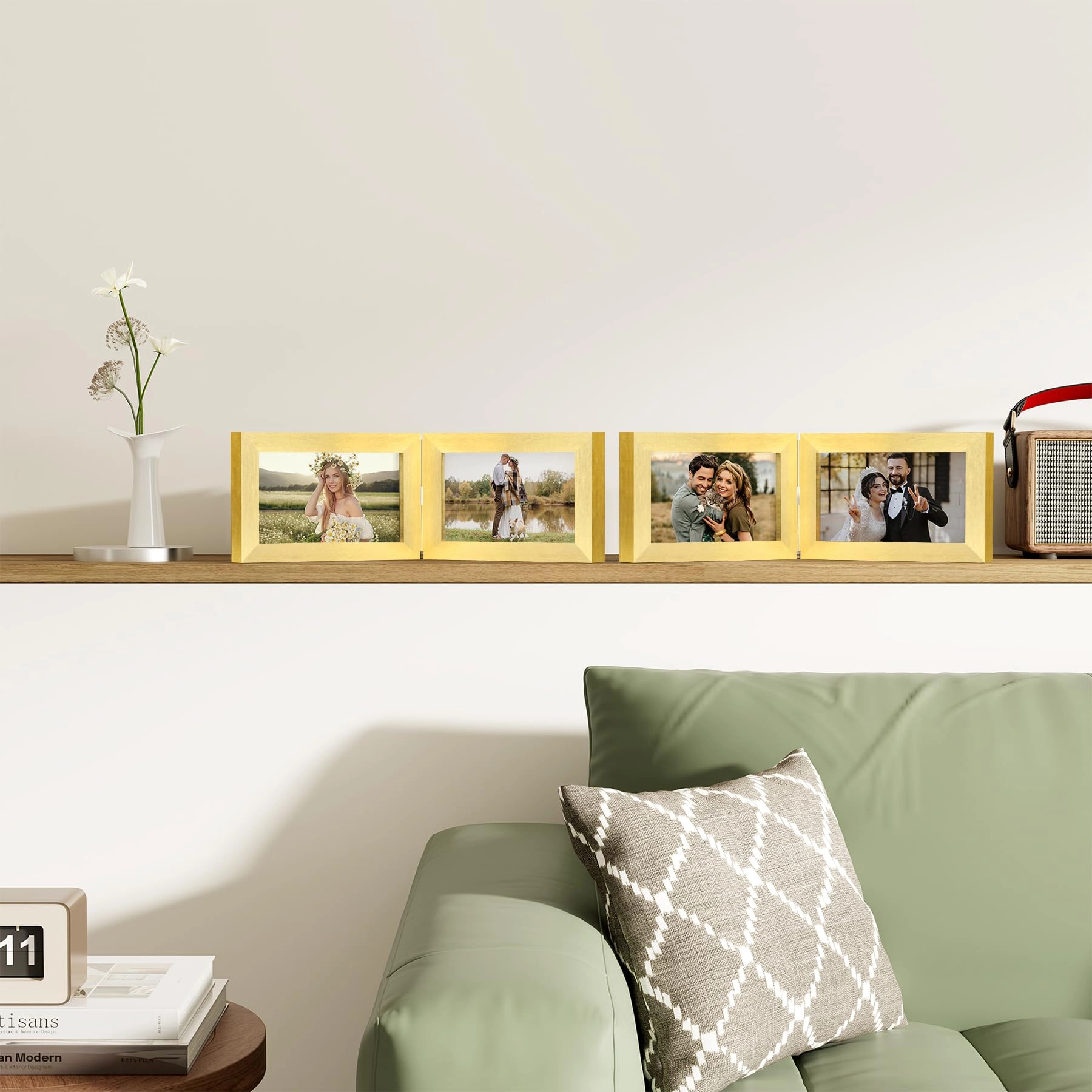 Double 6x4 Picture Frame