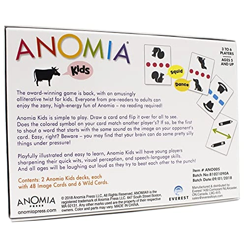 Anomia Kids - Card Game