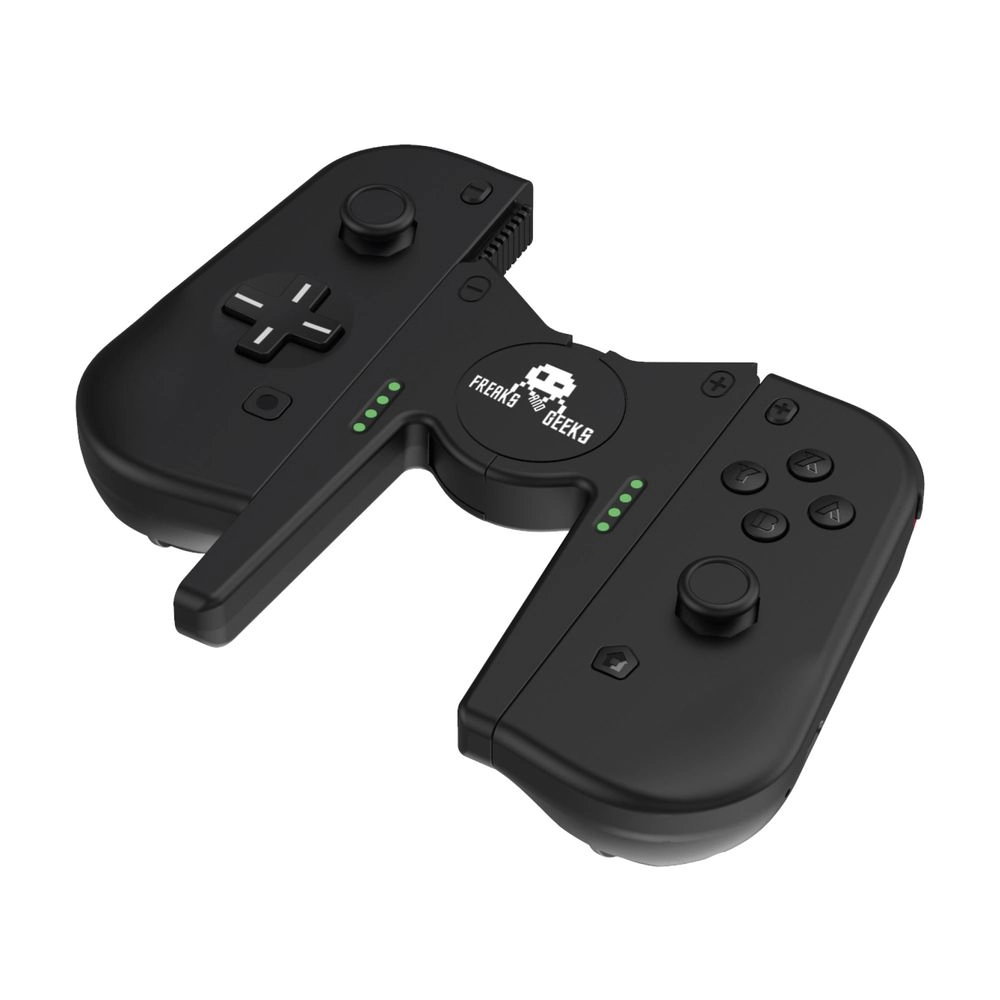 FREAKS & GEEKS Black Joycon Type Controllers Duo Pro Pack