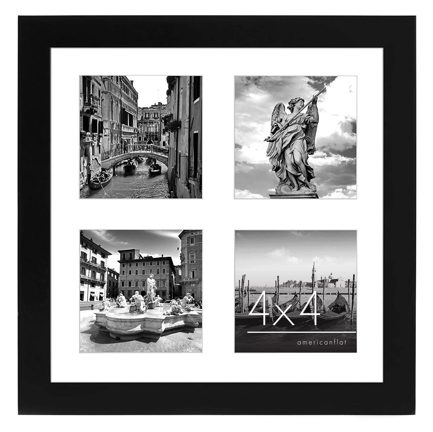 Americanflat Collage Picture Frame - 10x10 4 Photos