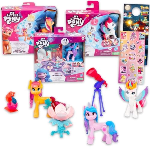 My Little Pony Cutie Mark Magic Doll - 2 + Izzy Unicorn - Tea Party