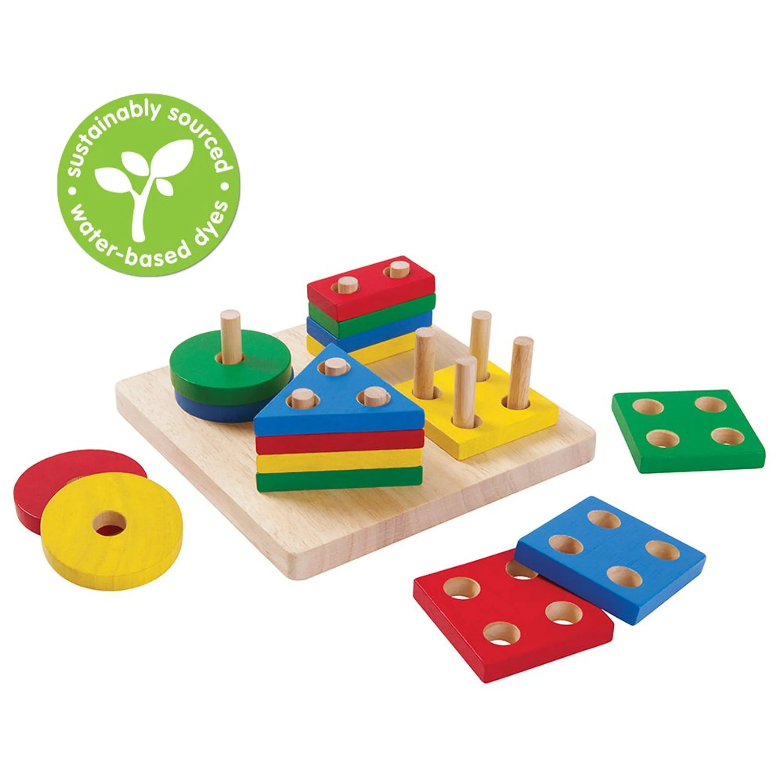 Geometric Sorting Board - 3 + 4 pieces