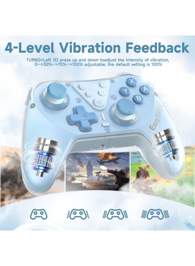 T39 - Transparent BLUE Nintendo Switch