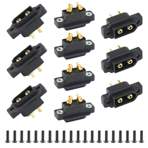 XT60EW-M - 10 PCS Black