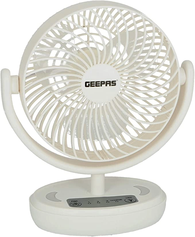 Rechargeable Fan - 8-Inch