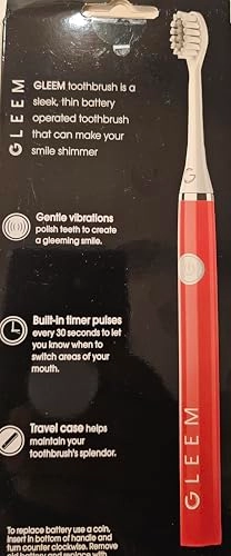 Electric Toothbrush - Battery Powered Soft Bristles