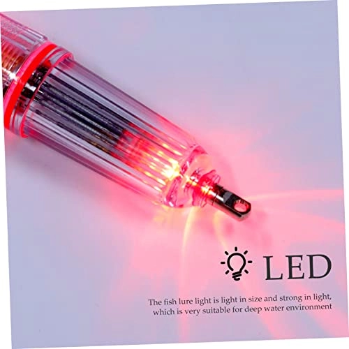 Underwater Fishing Light - 3pcs 14x2.5cm Red