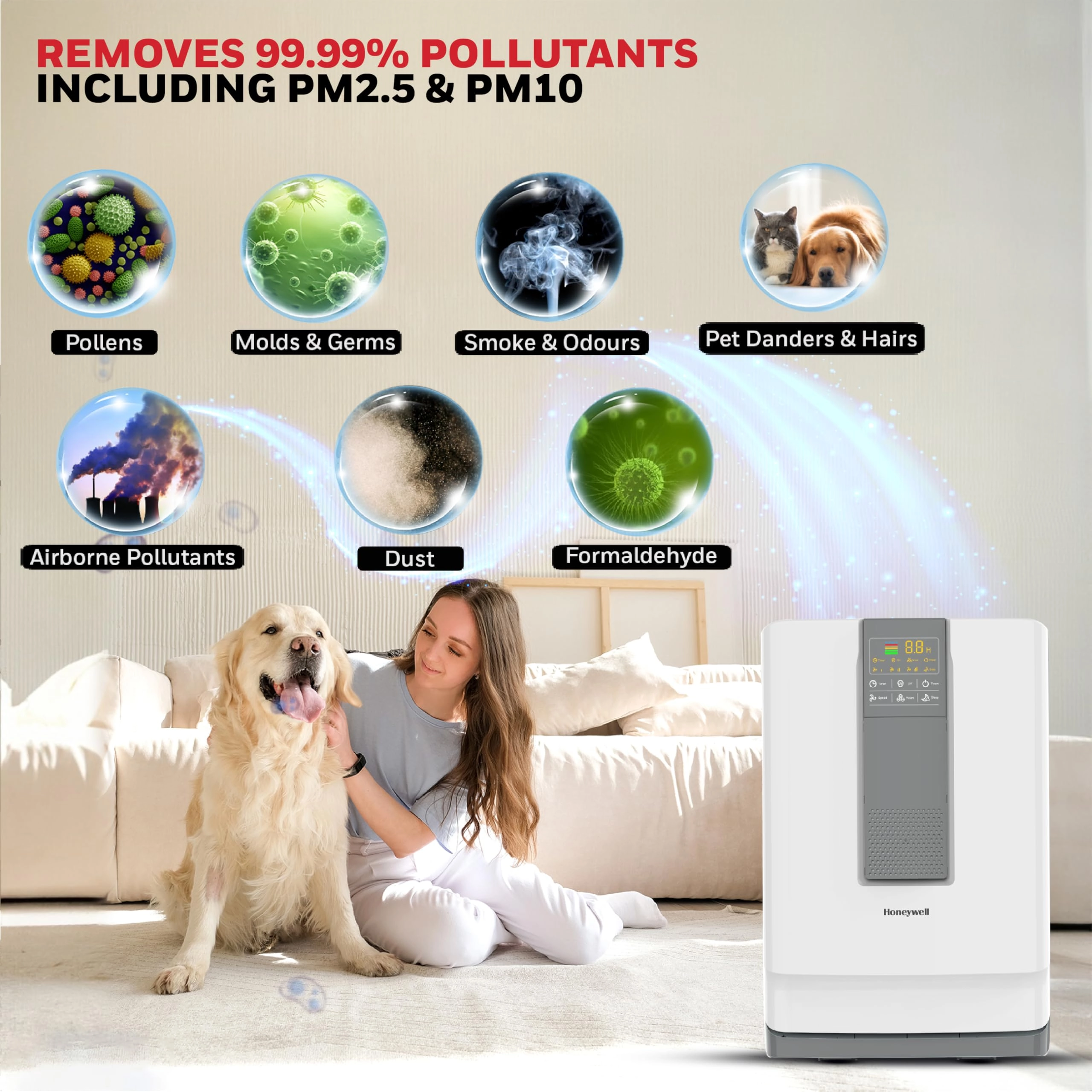 Air Touch V4 - 5 Stage Filtration 543 sq.ft